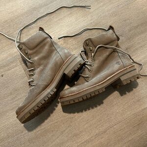 Brown timberland boots